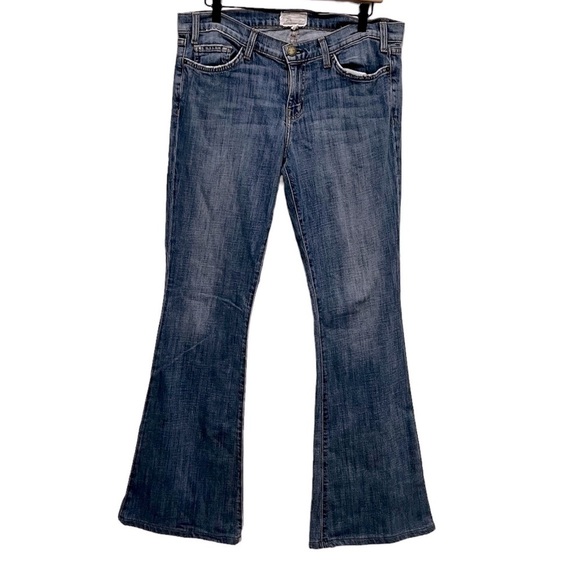 CURRENT ELLIOT The Low Bell Flare Jeans Size 31 - Picture 1 of 9